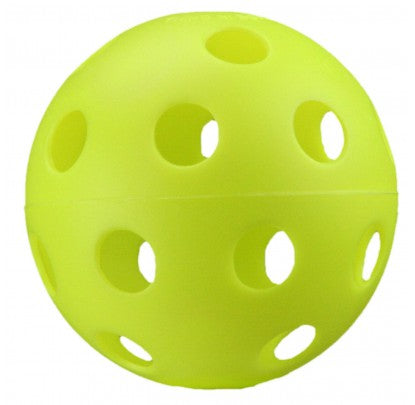 Benson Wiffle Plastic Softball Yellow