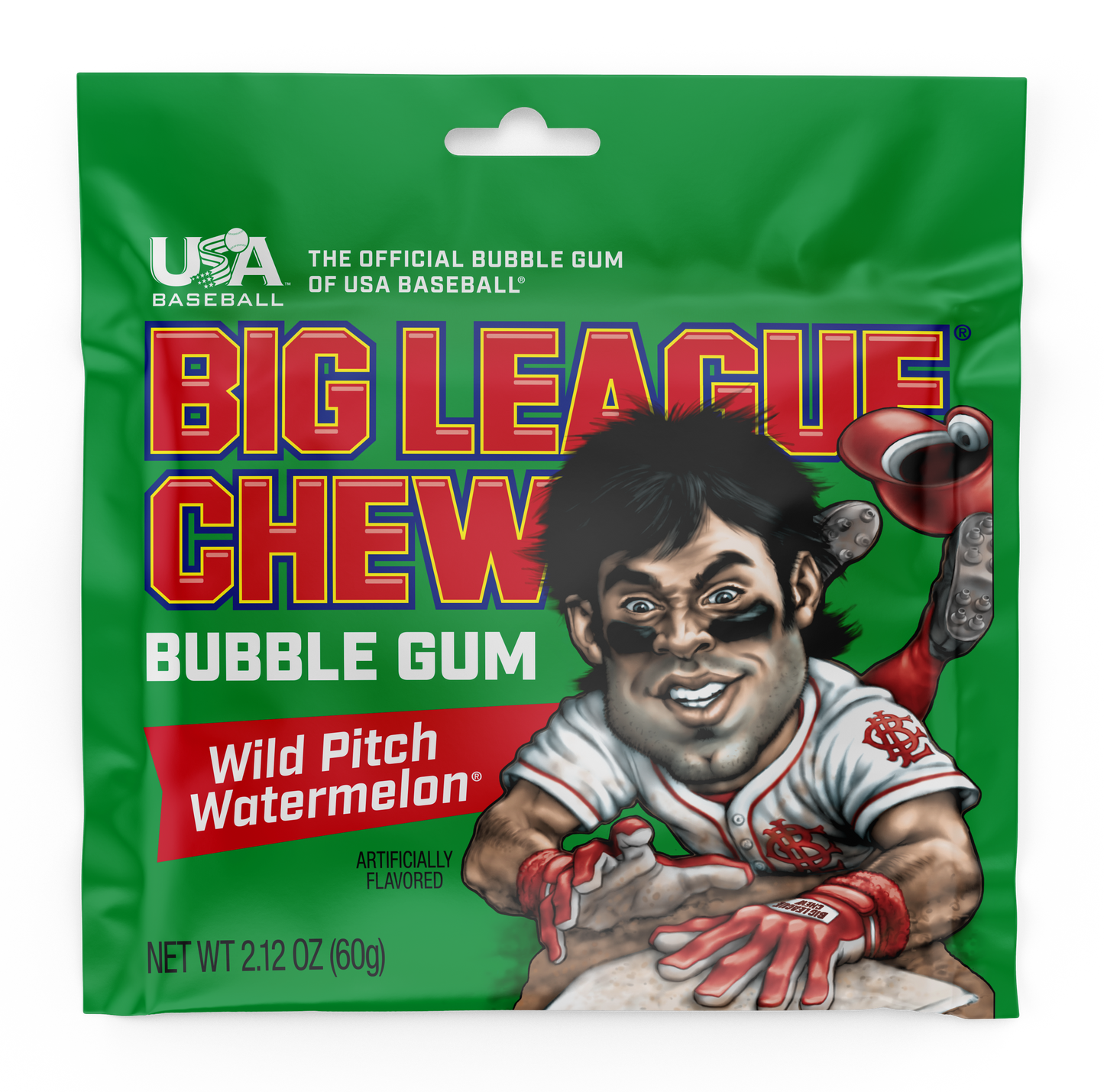 Big League Chew Bubble Gum Wild Pitch Watermelon