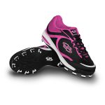 Boombah Women's Select Molded Cleat Black/Hot Pink